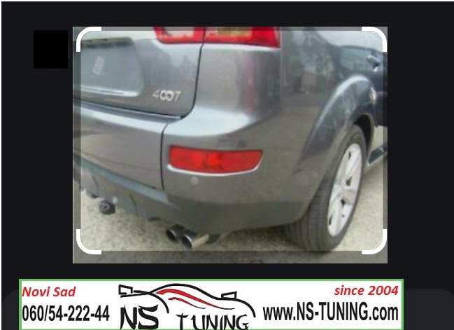 pezo 4007 2012 2013 2014 2015 2016 2017 2018  ugradnja parking senzori sa ekranom novi sad ns tuning